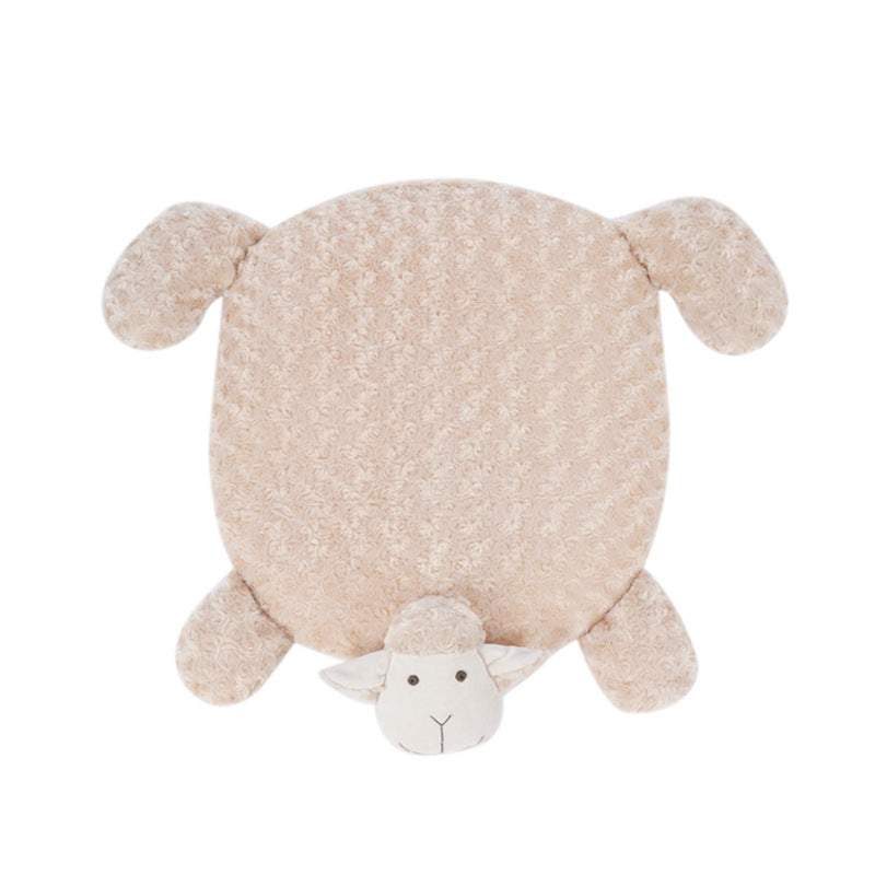 Super Cute Sheep-Shaped Pillow - Creative Pet Pillow. - OlimarShop 