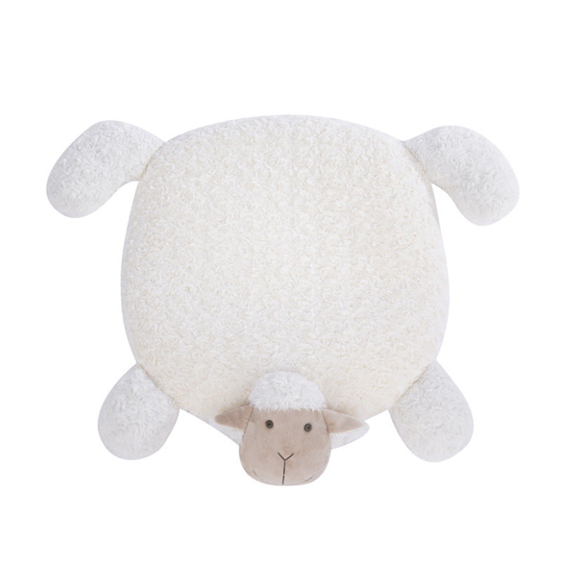 Super Cute Sheep-Shaped Pillow - Creative Pet Pillow. - OlimarShop 