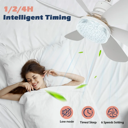 LED 40W ceiling fan light - OlimarShop 