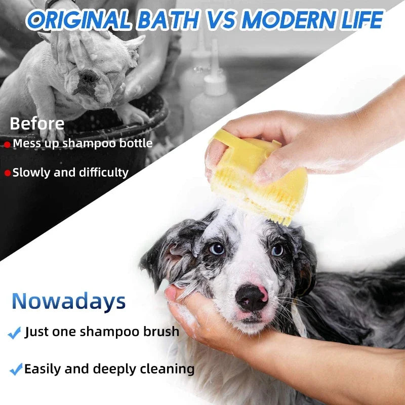 Pet Grooming Scrubber  for Bathing - OlimarShop 