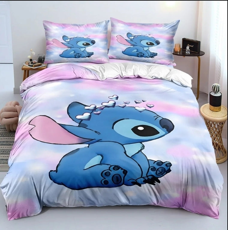 Anime Stitch Bedding Set for Kids | Olimar Shop