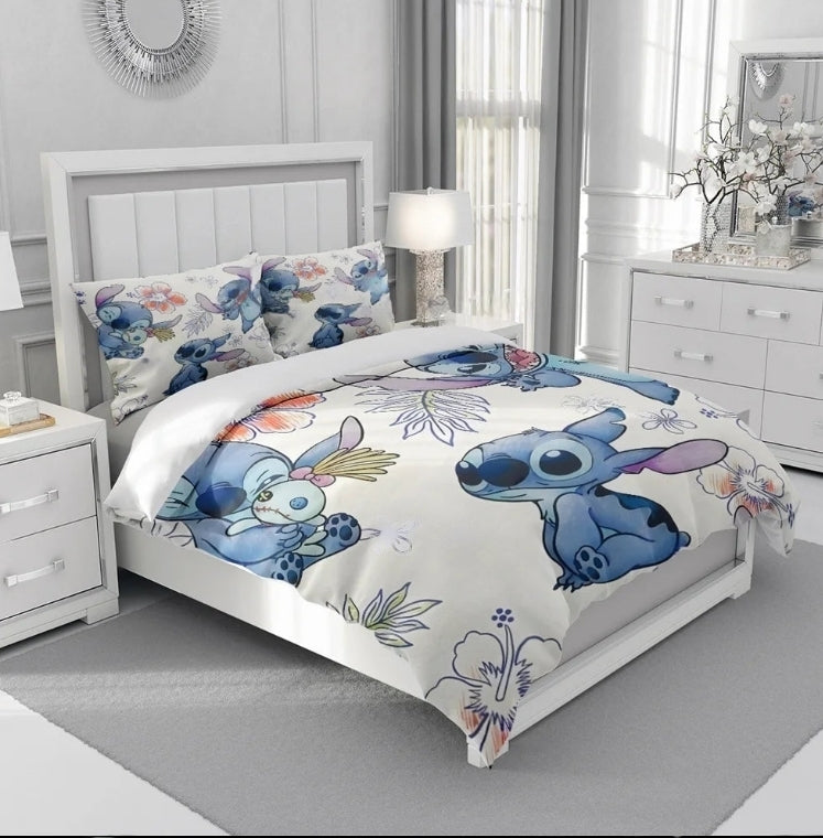 Anime Stitch Bedding Set for Kids | Olimar Shop