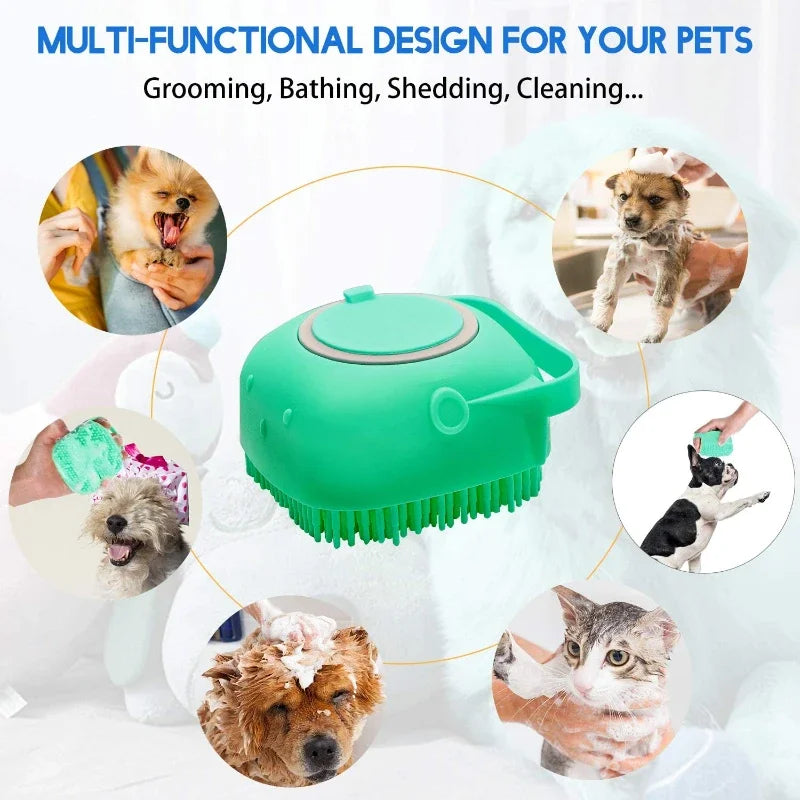 Pet Grooming Scrubber  for Bathing - OlimarShop 